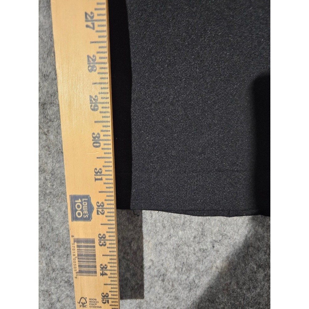 Subell Ski Pants Mens Size 38 Black Wool Blend Moto Knee Padded Flare - Picture 5 of 8